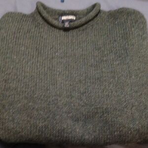 Snitch Men's Turtleneck Sweater - Forest Green